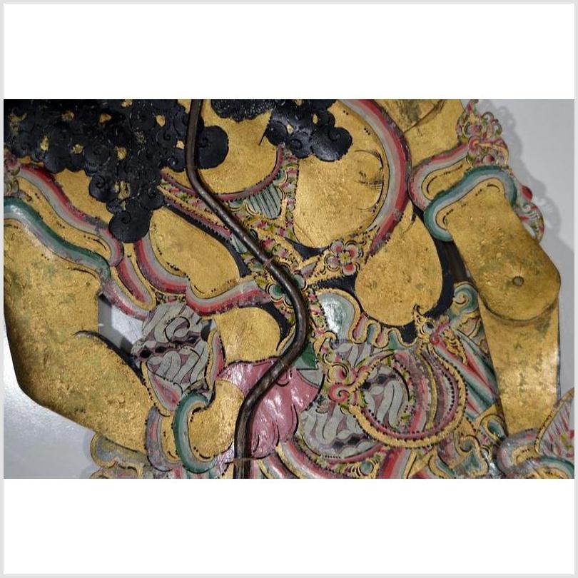 Wayang Kulit Balinese Cowhide Shadow Puppet-3. Asian &amp; Chinese Furniture, Art, Antiques, Vintage Home Décor for sale at FEA Home