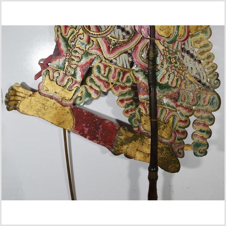 Wayang Kulit Balinese Cowhide Shadow Puppet-8. Asian &amp; Chinese Furniture, Art, Antiques, Vintage Home Décor for sale at FEA Home