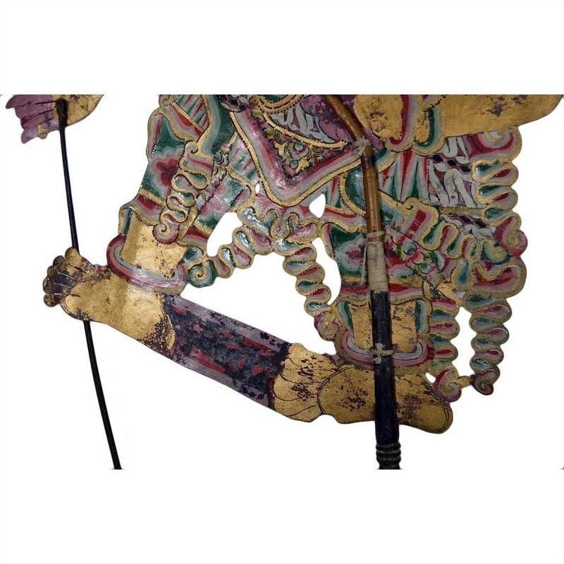 Wayang Kulit Balinese Cowhide Shadow Puppet-9. Asian &amp; Chinese Furniture, Art, Antiques, Vintage Home Décor for sale at FEA Home