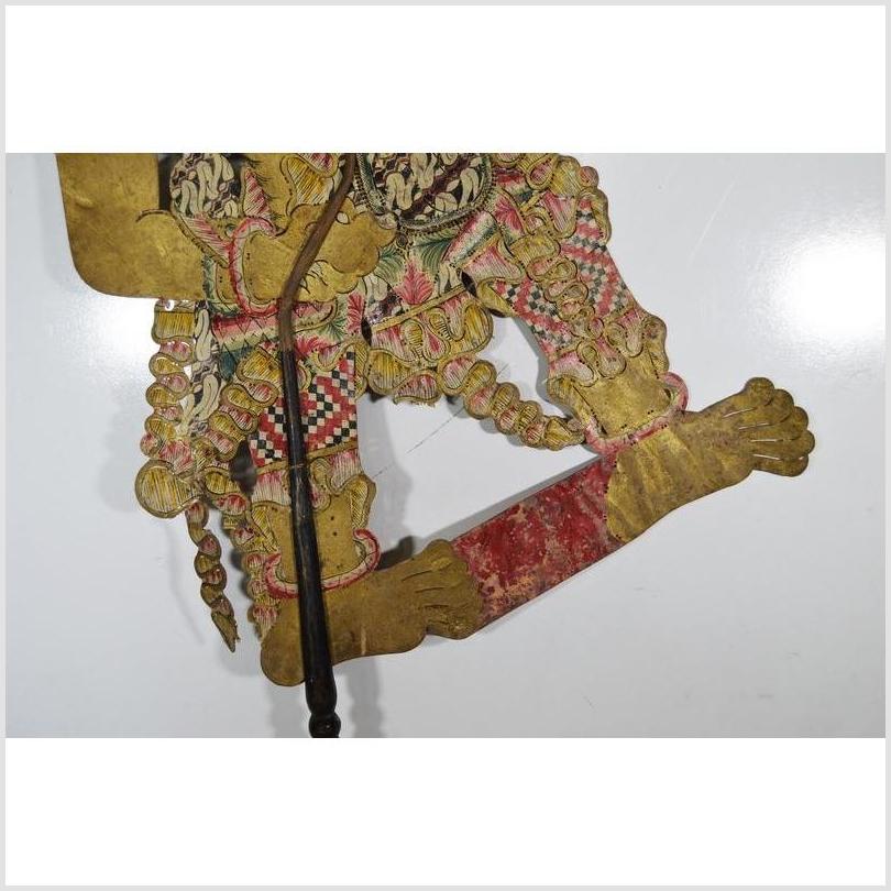 Wayang Kulit Balinese Cowhide Shadow Puppet-2. Asian & Chinese Furniture, Art, Antiques, Vintage Home Décor for sale at FEA Home