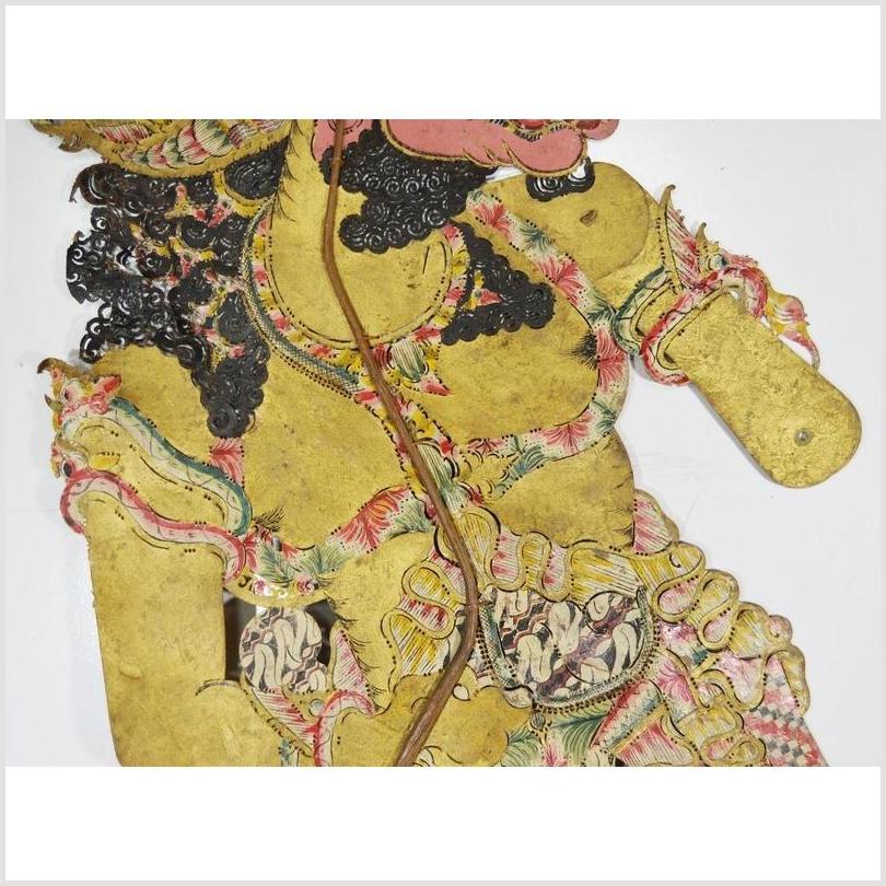 Wayang Kulit Balinese Cowhide Shadow Puppet-3. Asian &amp; Chinese Furniture, Art, Antiques, Vintage Home Décor for sale at FEA Home