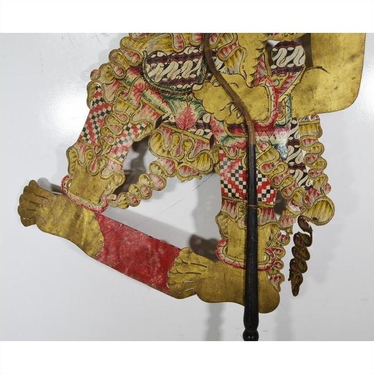 Wayang Kulit Balinese Cowhide Shadow Puppet-8. Asian &amp; Chinese Furniture, Art, Antiques, Vintage Home Décor for sale at FEA Home