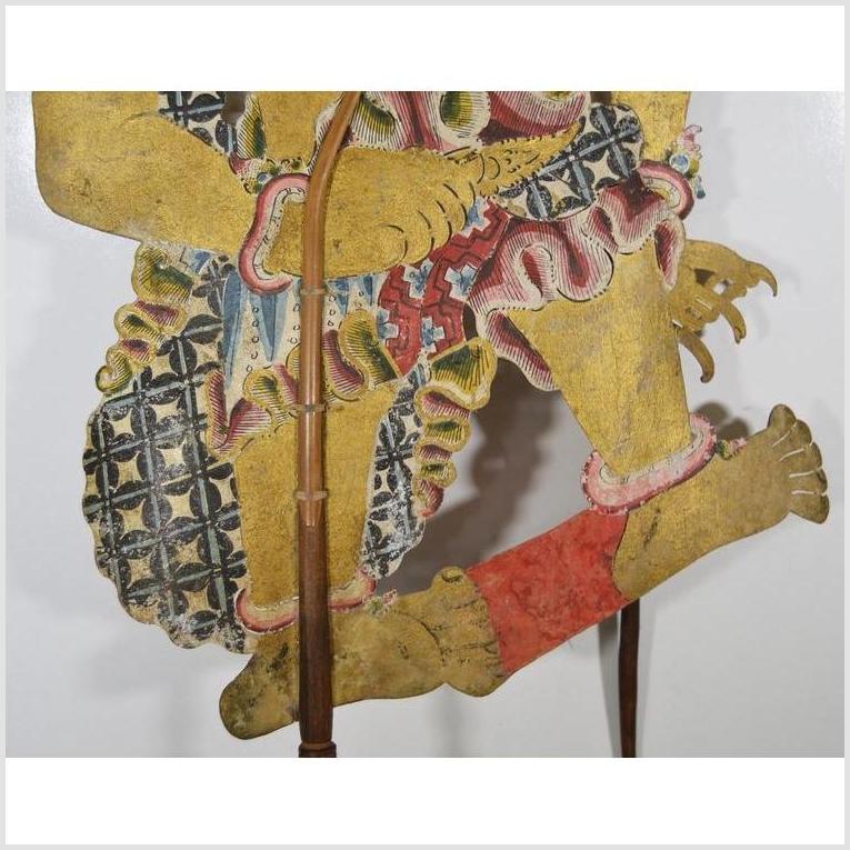 Wayang Kulit Balinese Cowhide Shadow Puppet-2. Asian & Chinese Furniture, Art, Antiques, Vintage Home Décor for sale at FEA Home