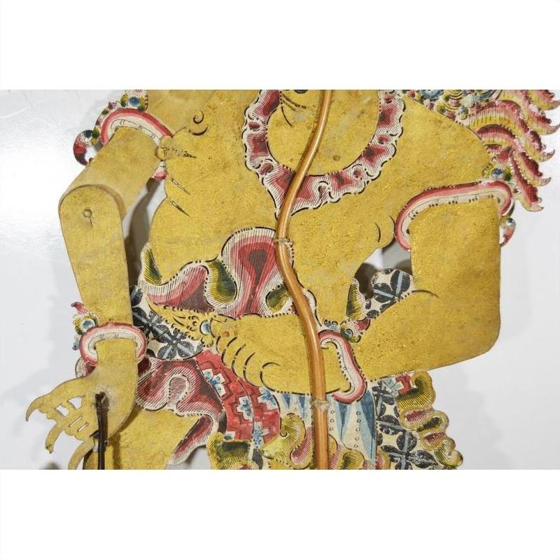 Wayang Kulit Balinese Cowhide Shadow Puppet-7. Asian &amp; Chinese Furniture, Art, Antiques, Vintage Home Décor for sale at FEA Home