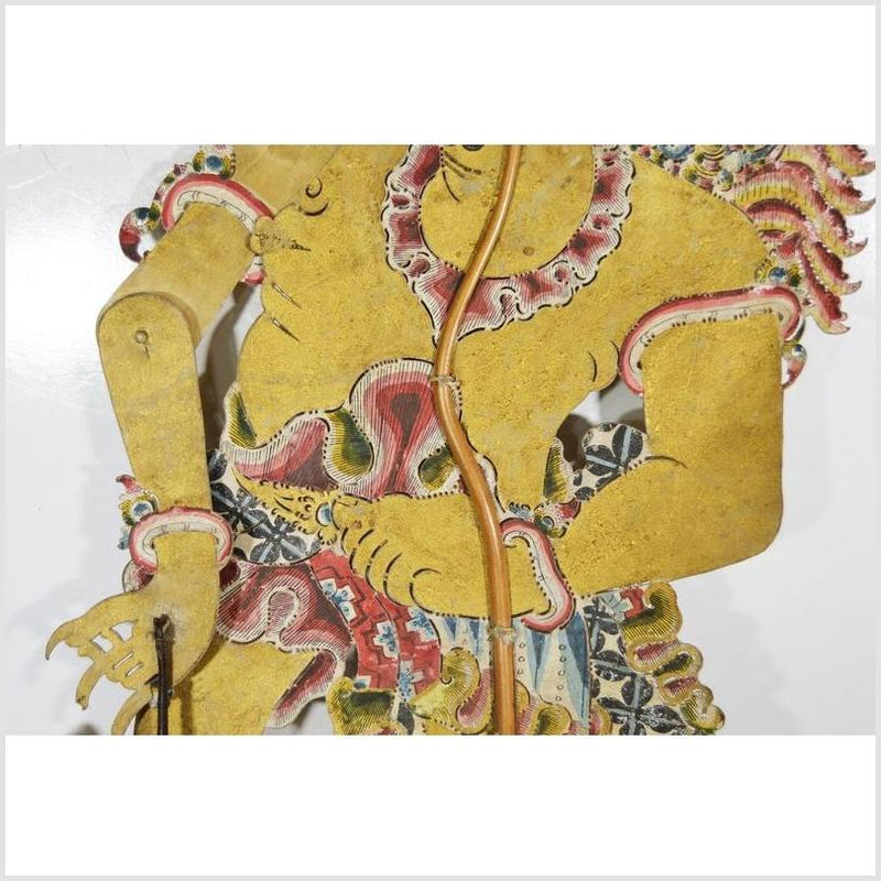 Wayang Kulit Balinese Cowhide Shadow Puppet-YN4865-7. Asian & Chinese Furniture, Art, Antiques, Vintage Home Décor for sale at FEA Home