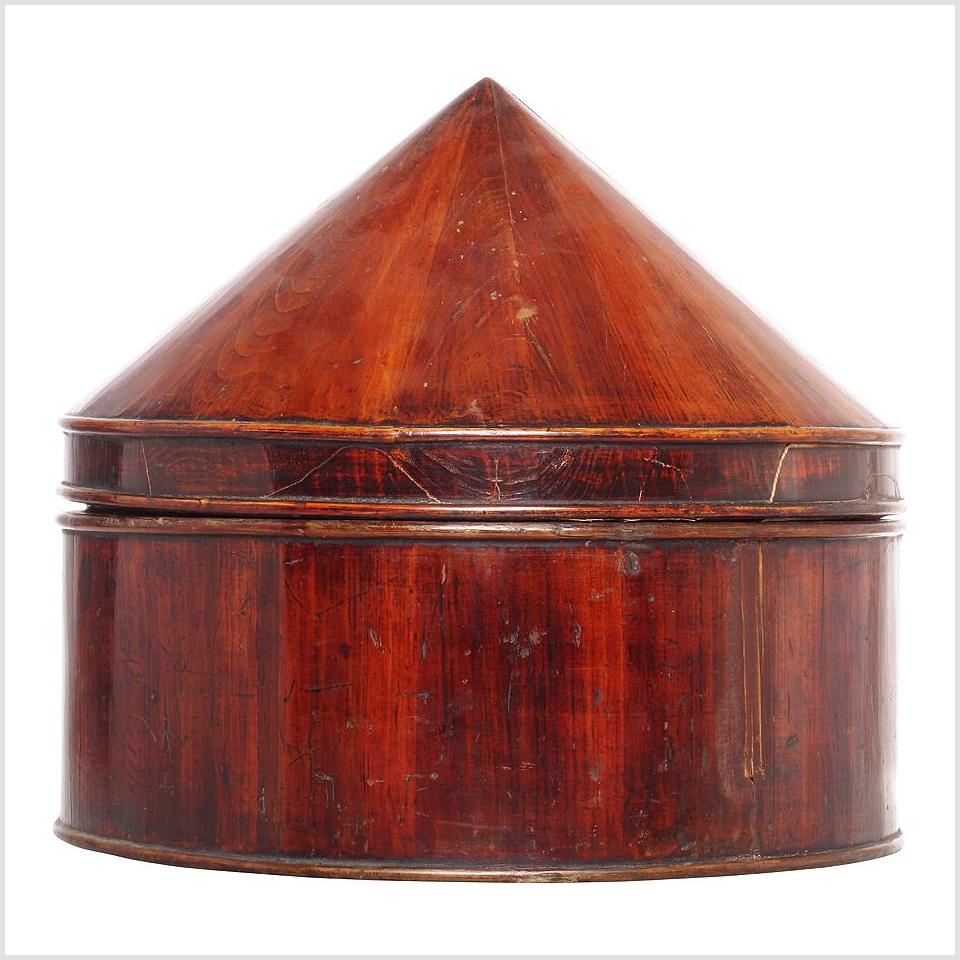 Wooden Basket-1. Asian & Chinese Furniture, Art, Antiques, Vintage Home Décor for sale at FEA Home