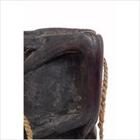 Wooden Indian Pitcher With Rope