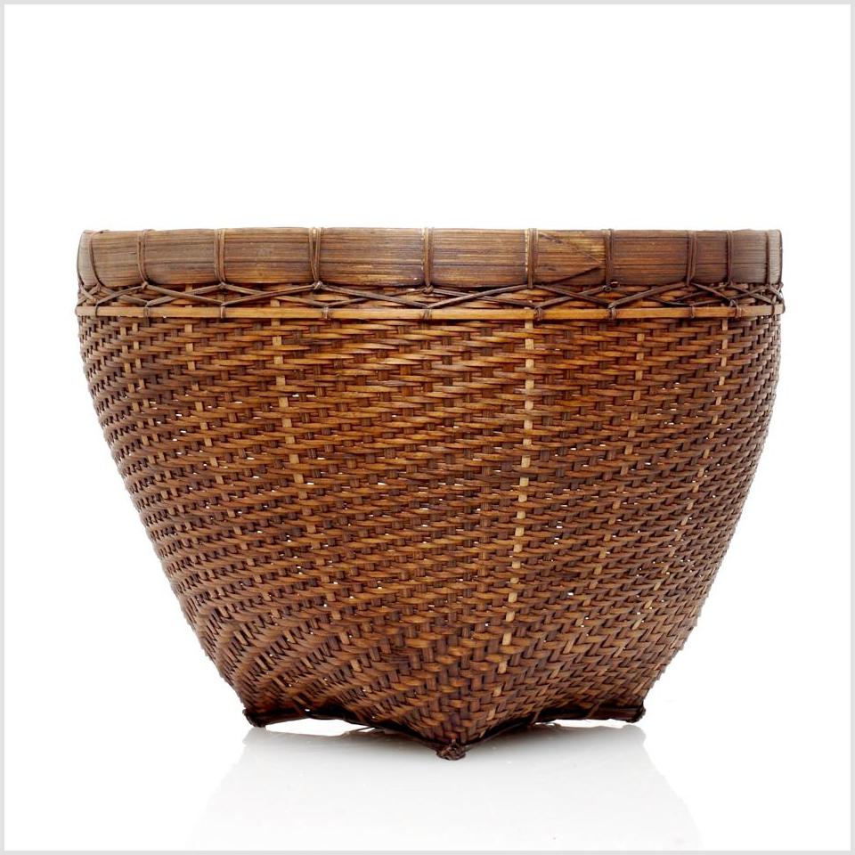 Woven Basket-2. Asian & Chinese Furniture, Art, Antiques, Vintage Home Décor for sale at FEA Home