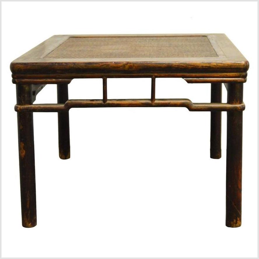 Woven Rattan Original Side Table-1. Asian & Chinese Furniture, Art, Antiques, Vintage Home Décor for sale at FEA Home